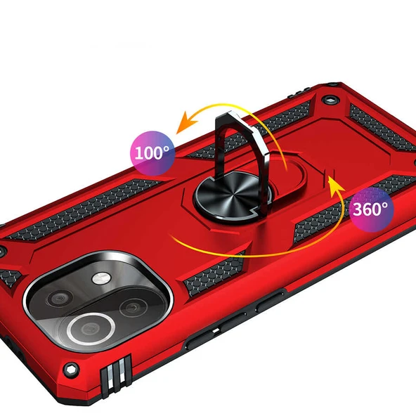 Zore Xiaomi ile uyumlu Mi 11 Lite Kılıf Vega Kapak - 7