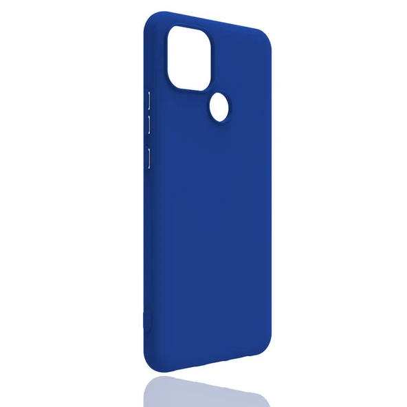 Zore Realme ile uyumlu C25 Kılıf Biye Silikon - 4