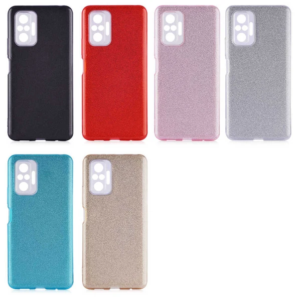 Zore Xiaomi ile uyumlu Redmi Note 10 Pro Kılıf Shining Silikon - 3