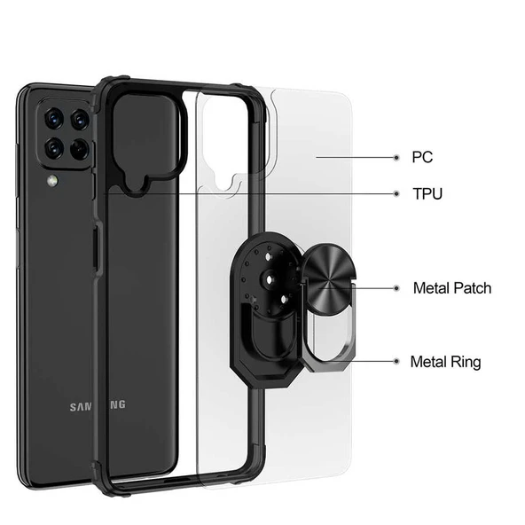 Zore Galaxy ile uyumlu M32 Kılıf Mola Kapak - 3