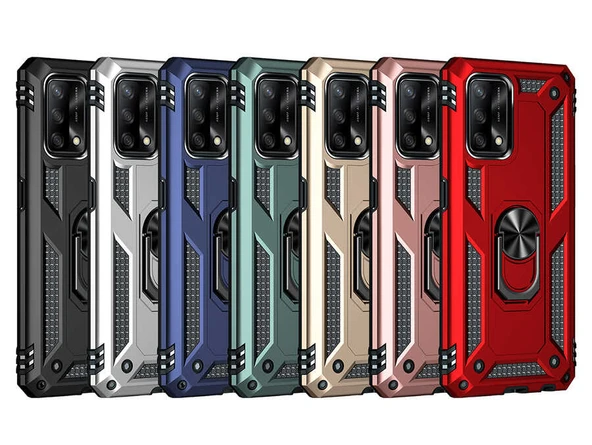 Zore Oppo ile uyumlu A74 4G Kılıf Vega Kapak - 7