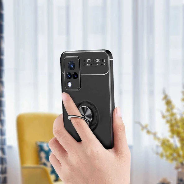 Zore Vivo ile uyumlu V21 Kılıf Ravel Silikon Kapak - 5