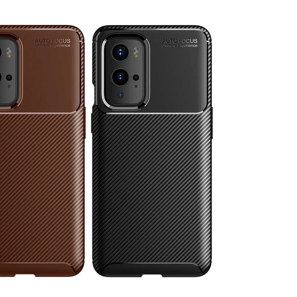 Zore One Plus ile uyumlu 9 Pro Kılıf Negro Silikon Kapak - 4