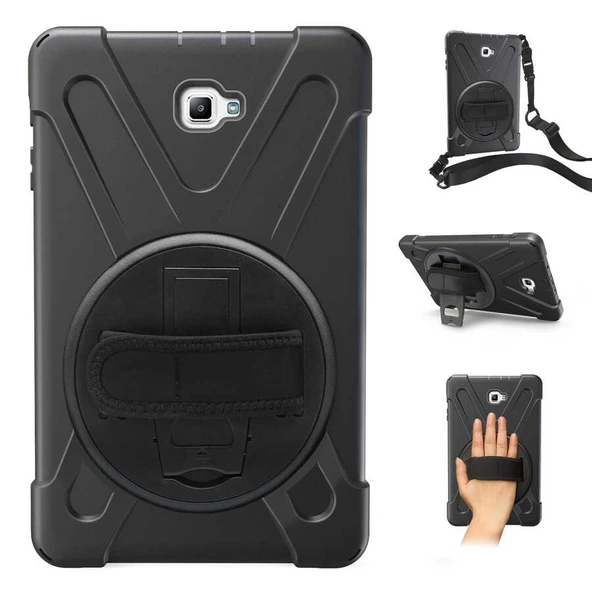 Zore Galaxy ile uyumlu Tab A T580 10.1 Defender Tablet Silikon - 2