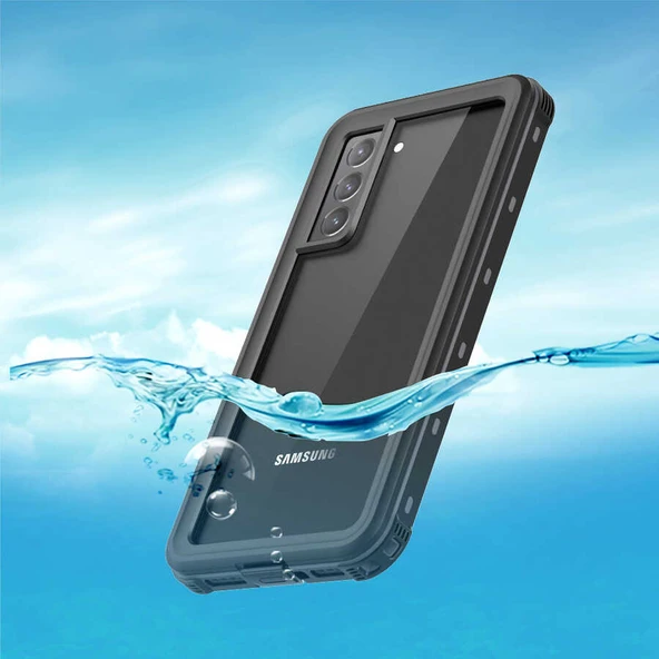 Zore Galaxy ile uyumlu S21 Plus Kılıf 1-1 Su Geçirmez Kılıf - 11