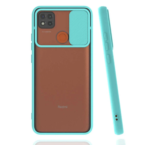 Zore Xiaomi ile uyumlu Redmi 9C Kılıf Lensi Kapak - 1