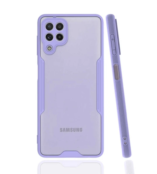 Zore Galaxy ile uyumlu A22 4G Kılıf Parfe Kapak - 11