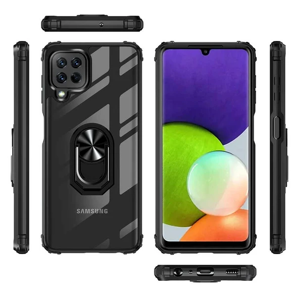 Zore Galaxy ile uyumlu A22 4G Kılıf Mola Kapak - 9