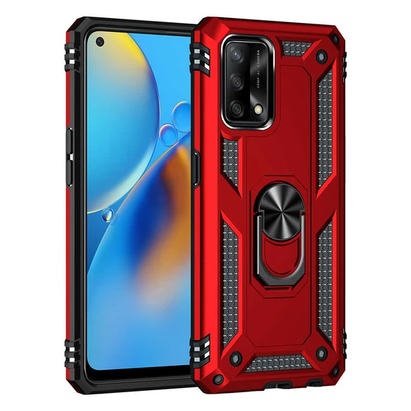 Zore Oppo ile uyumlu A74 4G Kılıf Vega Kapak - 9