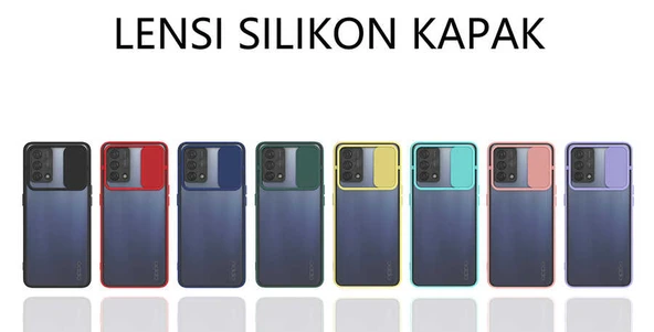 Zore Oppo ile uyumlu A74 4G Kılıf Lensi Kapak - 2