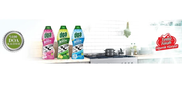 Doa Sıvı Krem Amonyaklı Temizleyici 750 Ml Vegan x 4 Adet - Resim 6