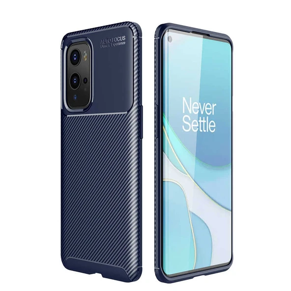 Zore One Plus ile uyumlu 9 Pro Kılıf Negro Silikon Kapak - 1