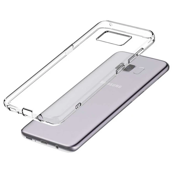 Zore Galaxy ile uyumlu S8 Kılıf Süper Silikon Kapak - 2