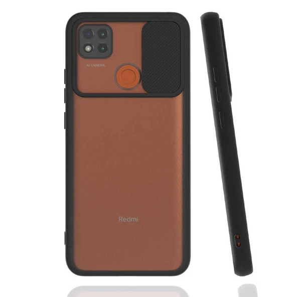 Zore Xiaomi ile uyumlu Redmi 9C Kılıf Lensi Kapak - 4