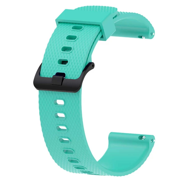 Zore Galaxy ile uyumlu Watch Active 2 44mm KRD-46 20mm Silikon Kordon - 4