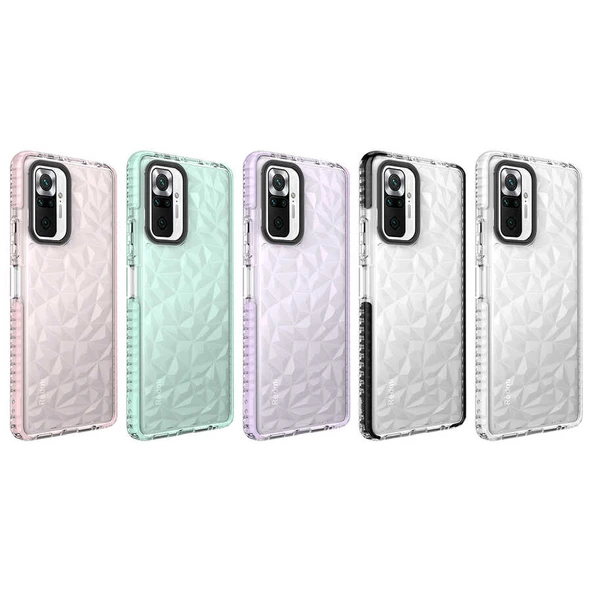 Zore Xiaomi ile uyumlu Redmi Note 10 Pro Kılıf Buzz Kapak - 2