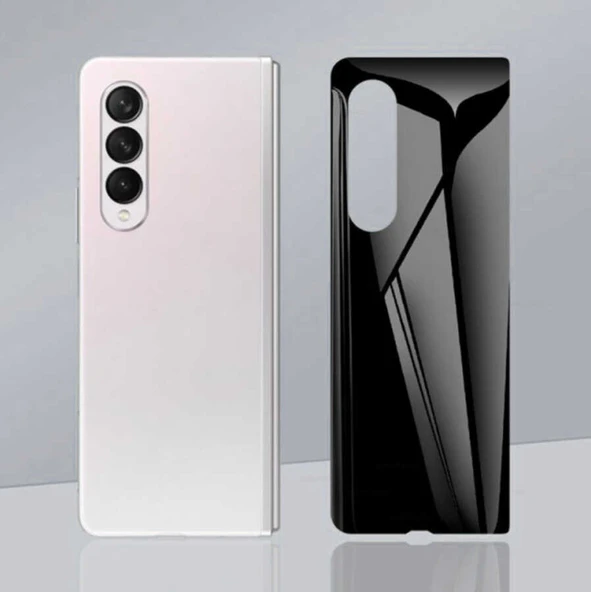 Zore Galaxy ile uyumlu Z Fold 3 2.5D Glass Ekran Koruyucu - 3