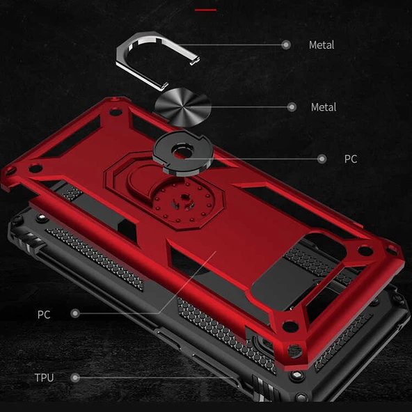 Zore Galaxy ile uyumlu Note 8 Kılıf Vega Kapak - 9