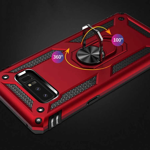 Zore Galaxy ile uyumlu Note 8 Kılıf Vega Kapak - 12