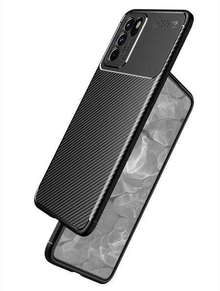 Zore Oppo ile uyumlu Reno 6 4G Kılıf Negro Silikon Kapak - 3