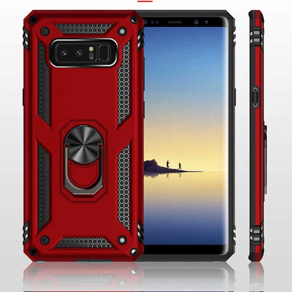 Zore Galaxy ile uyumlu Note 8 Kılıf Vega Kapak - 7