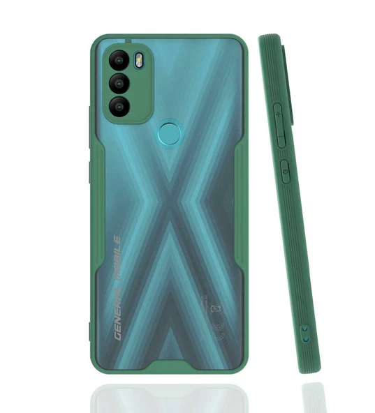 Zore Genaral Mobile ile uyumlu 21 Plus Kılıf Parfe Kapak - 7