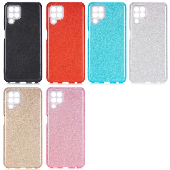 Zore Galaxy ile uyumlu A22 4G Kılıf Shining Silikon - 2