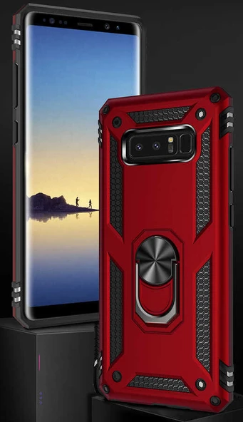 Zore Galaxy ile uyumlu Note 8 Kılıf Vega Kapak - 4