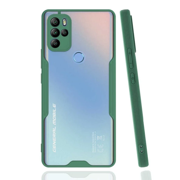 Zore Genaral Mobile ile uyumlu 21 Pro Kılıf Parfe Kapak - Resim 7