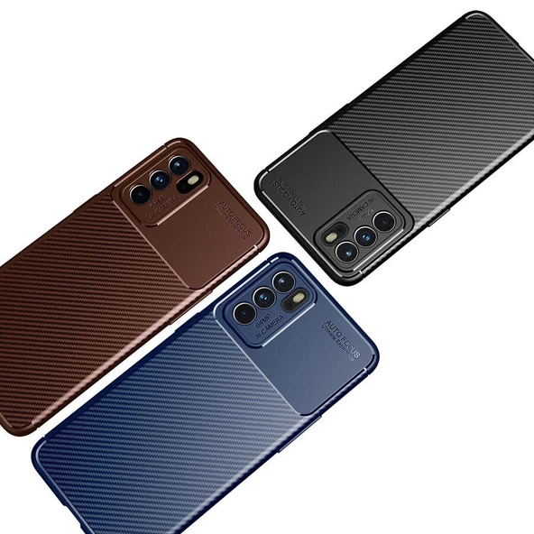 Zore Oppo ile uyumlu Reno 6 4G Kılıf Negro Silikon Kapak - 5