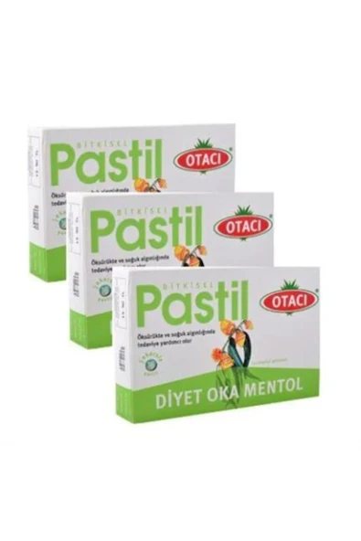 Pastil Oka Mentol Diyet 16'lı 3 Adet - Resim 2