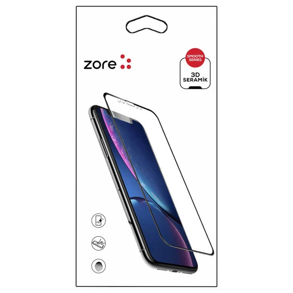 Zore Xiaomi ile uyumlu Redmi 9 3D Seramik Ekran Koruyucu