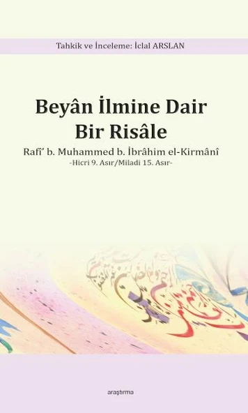 Beyan İlmine Dair Bir Risâle ürün görseli