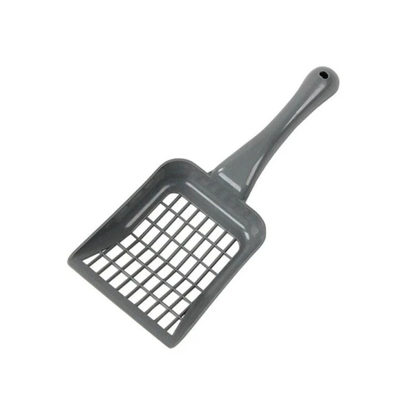 Pawise Plastik Kedi Kumu Küreği 26 cm Gri ürün görseli