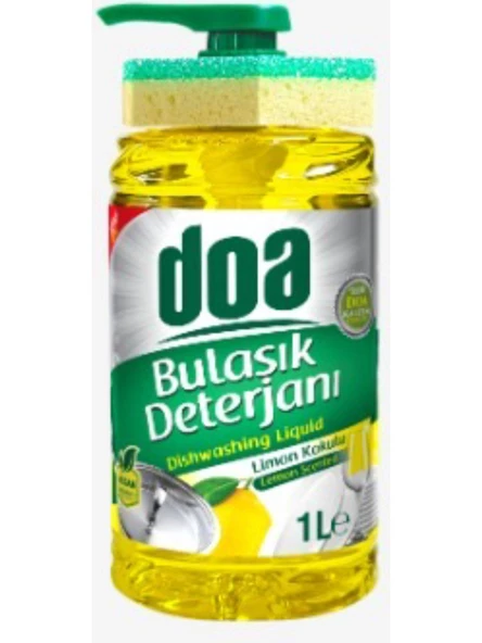 Doa Sıvı Bulaşık Deterjanı Elma ve Limon Özlü 2 x 1000 Ml - Resim 2
