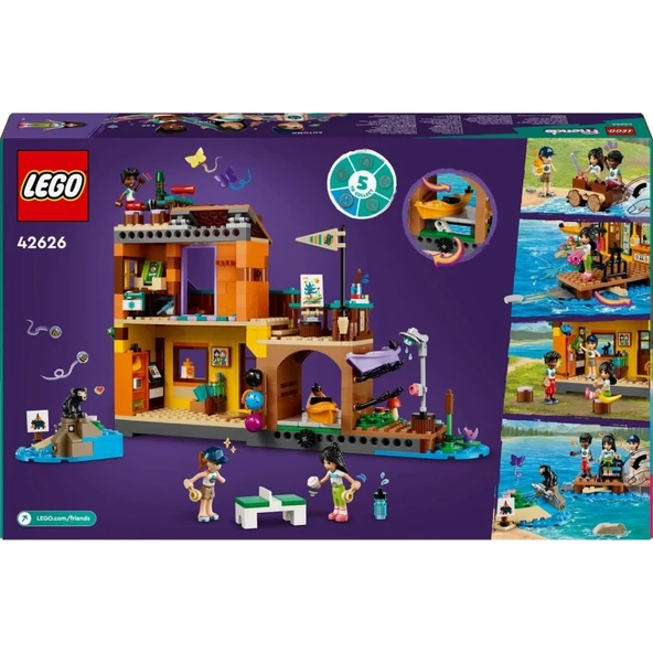 CEYLAN ADAM   LEGO Friends Macera Kampı Su Sporları Yapım Oyuncağı 42626 - Resim 3