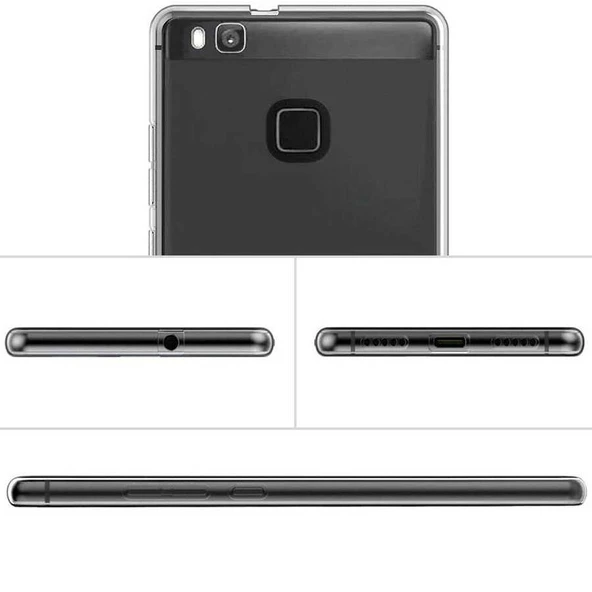 Zore Huawei ile uyumlu P10 Lite Kılıf Süper Silikon Kapak - 3