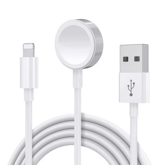 Zore Akıllı Saat Lightning-Wireless USB Şarj Kablosu 1.2M - 1