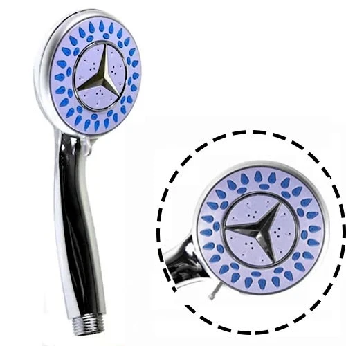 Mercedes Krom Kaplama 3 Fonksiyonlu Duş Başlığı Fiskiye Fıskiye - Resim 3