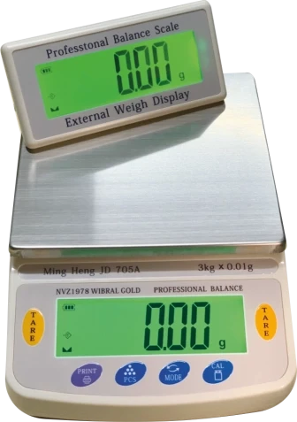 Diamond Dijital Göstergeli Çift Ekran Hassas Terazi Nvz-1978 (3 Kg-0.01)