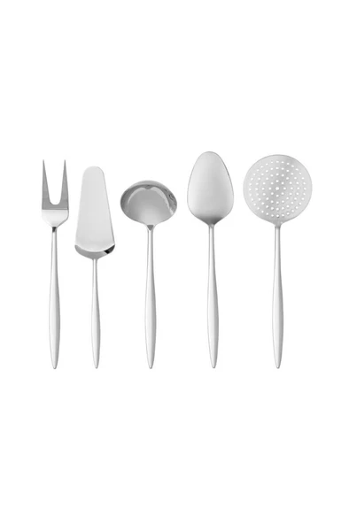 Hisar Mercury 5 Parça Çelik Servis Seti - 2