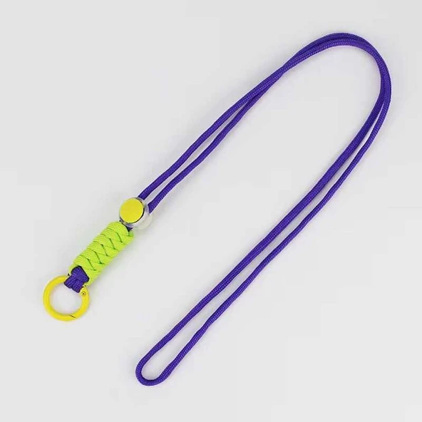 Zore İP01 Cep Telefonu Kumaş Halat İp 48 cm - 2