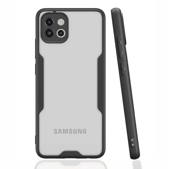 Zore Galaxy ile uyumlu A03 Kılıf Parfe Kapak - 8