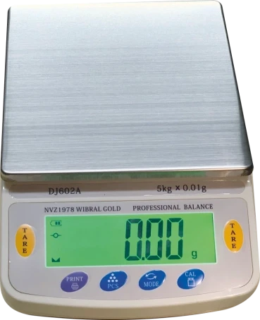 Diamond Dijital Göstergeli Profesyonel Hassas Terazi Nvz-1978 (5 Kg-0.01)