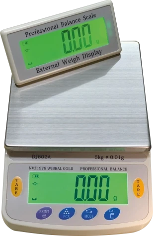 Diamond Dijital Göstergeli Çift Ekran Hassas Terazi Nvz-1978 (5 Kg-0.01) ürün görseli