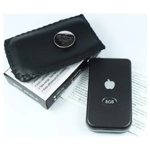 Diamond Dijital Göstergeli Mini Elma Hassas Cep Terazisi Mp-3 (200 Gr-0.01) - 3