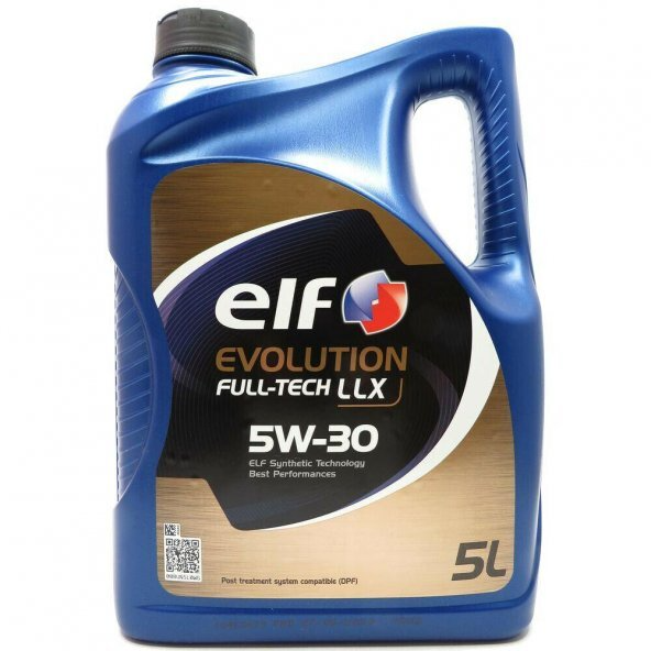 ELF EVOLUTION FULLTECH LLX 5W30 5LT DPF Lİ YENİ MODEL MOTOR YAĞ 2024İMALAT