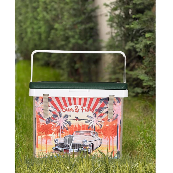 20 Lt Kumaş Buzluk Termos (1029 Cooler Box) - Resim 6