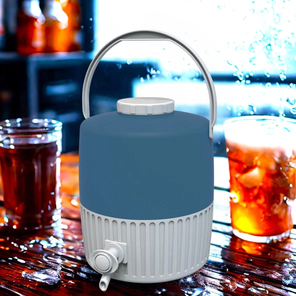 5 Lt Piknik Termos (1003 Super Picnic Cooler Jug) - Resim 4