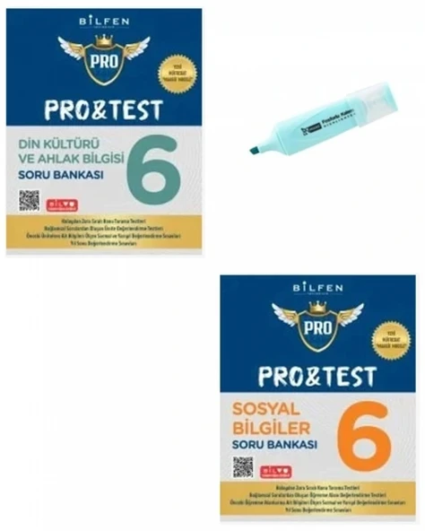 6.Sınıf ProTest Din Kültürü Sosyal Bilgiler Soru Bankası Yeni Müfredat ürün görseli 1